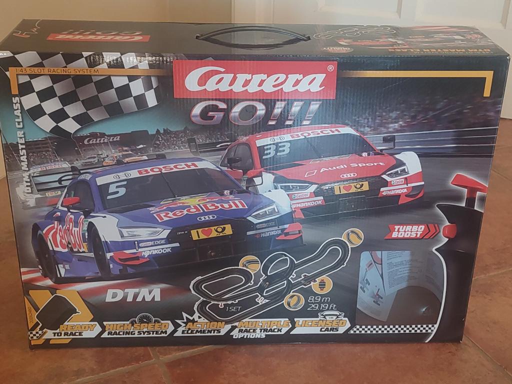 Carrera GO!!! DTM Racebaan Set - Zo goed als nieuw, Racebaan, Carrera, Ophalen of Verzenden, Zo goed als nieuw