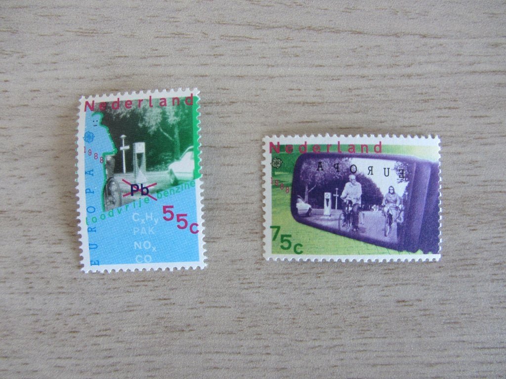 Nederland 1988 Europa, transport en milieu Postzegels, Ophalen of Verzenden, Na 1940, Postfris