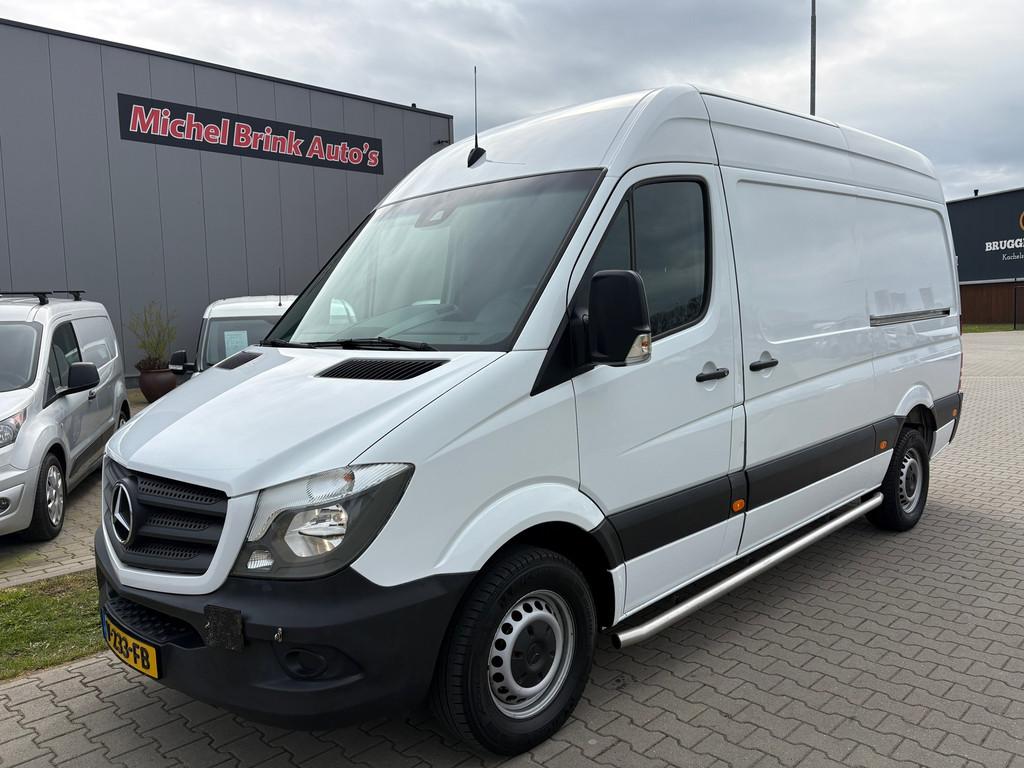 Mercedes-Benz Sprinter 414 2.2 CDI L2 H2 Airco Trekhaak, Gebruikt, Wit, Bedrijf, 2 stoelen
