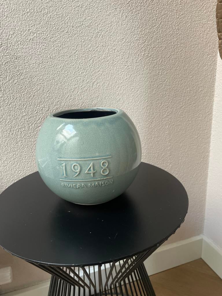 Riviera Maison 1948 Vaas - Zo goed als nieuw, Huis en Inrichting, Woonaccessoires | Vazen, Zo goed als nieuw, Overige kleuren