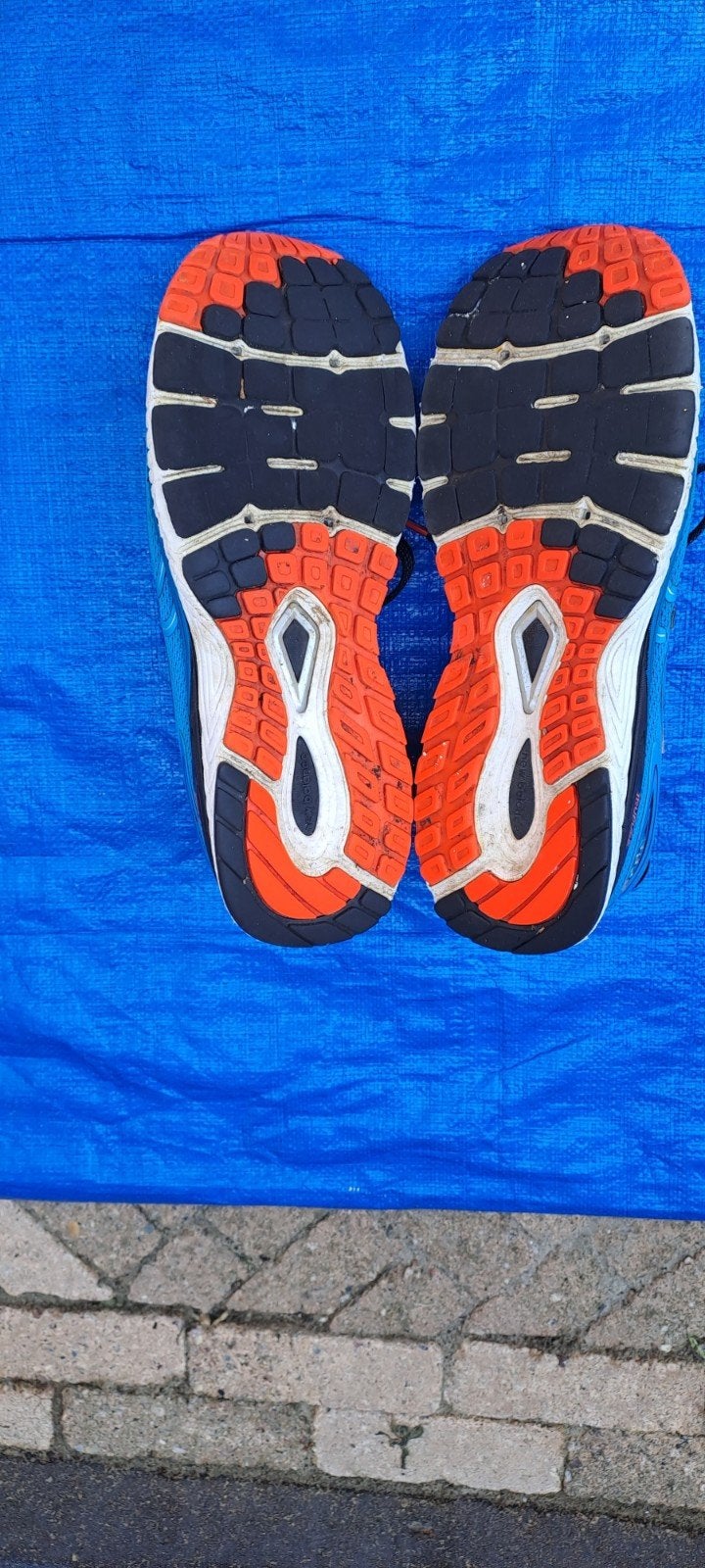 New Balance 880 hardloopschoenen - Blauw/Oranje, Kleding | Heren, Ophalen, New Balance, Blauw, Hardlopen of Fietsen
