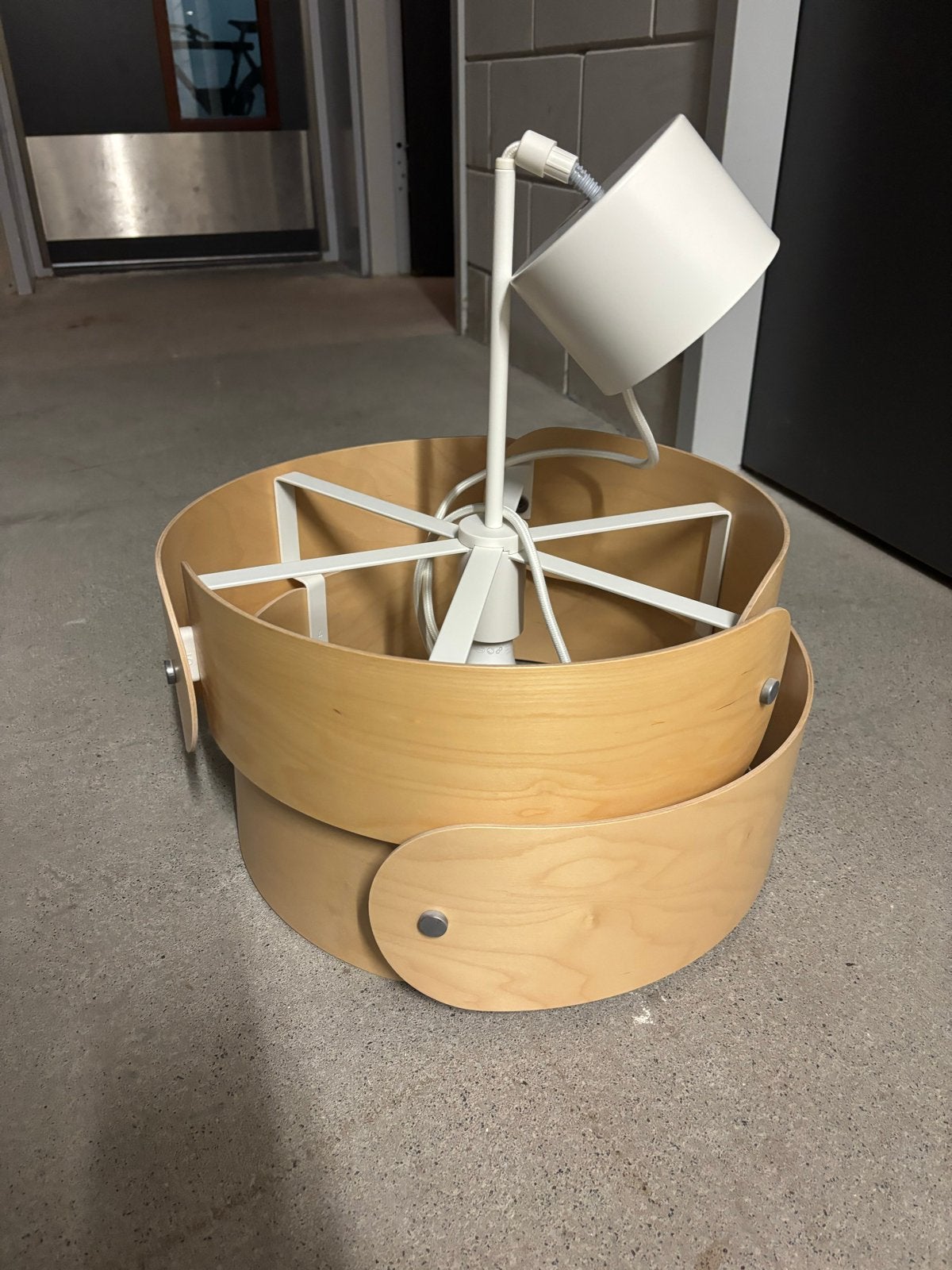 Ikea Sinnerlig Bamboe Hanglamp - Design en Sfeervol, Ophalen of Verzenden, Gebruikt