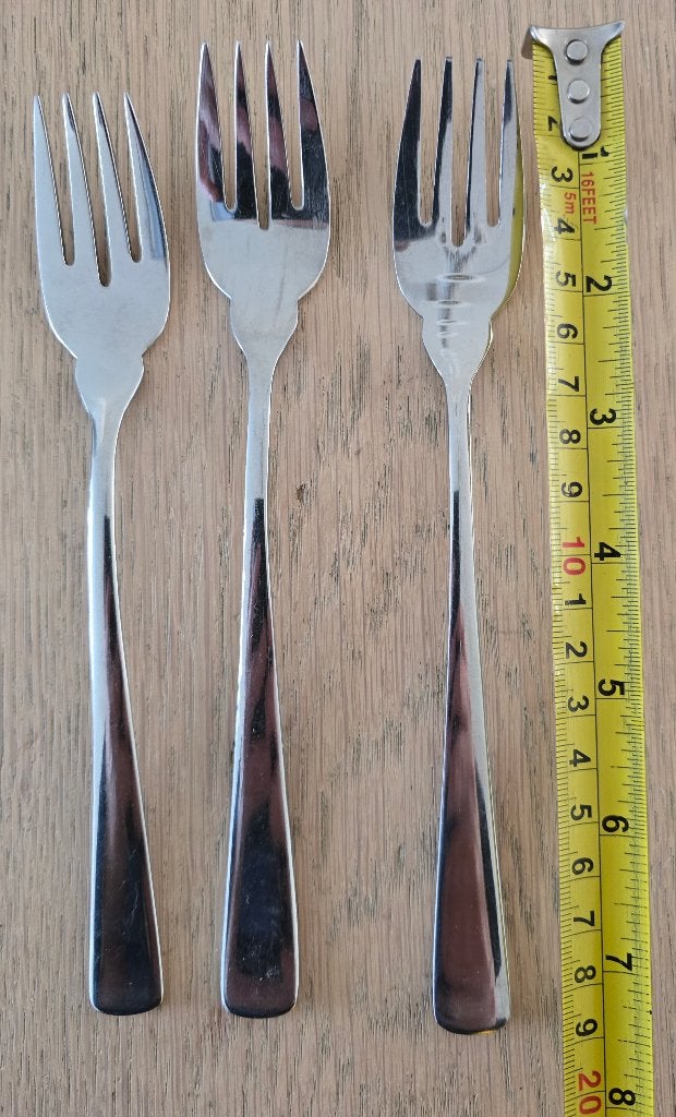 Vintage 3x Visvorkje Sola GZ Constance ca 18 cm, Ophalen of Verzenden