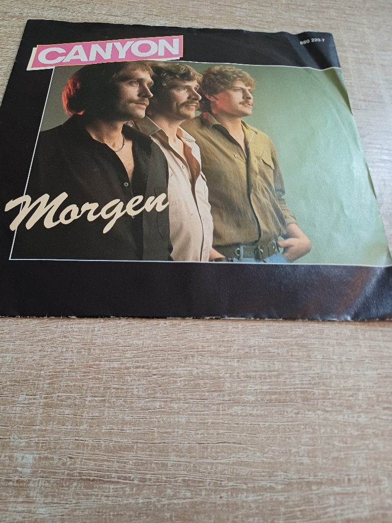 160b Single Canyon – Morgen – 880 220-7 – origineel 1984, 7 inch, Ophalen of Verzenden, Zo goed als nieuw, Overige typen