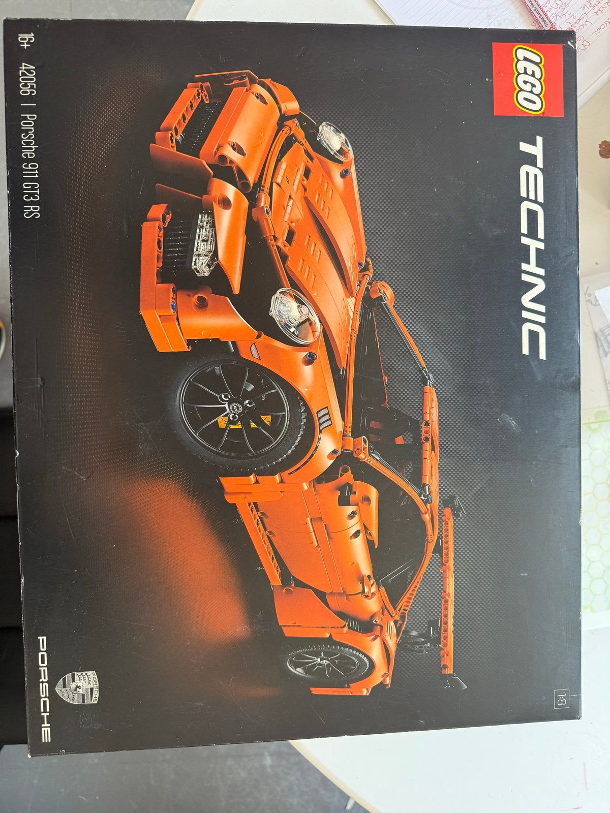 Lego Technic Porsche 911 GT3 RS (42056), Ophalen of Verzenden, Zo goed als nieuw