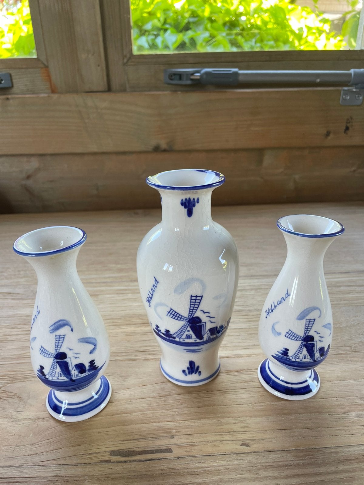 Delfts Blauwe vaasjes, Antiek en Kunst, Antiek | Vazen, Ophalen of Verzenden