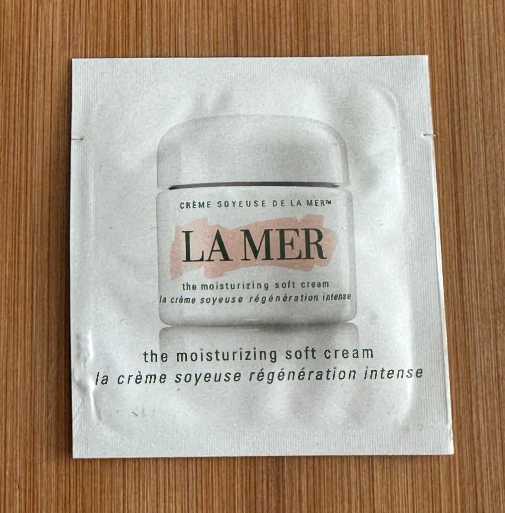 La Mer the moisturizing soft cream 1,5 ml creme soyeuse, Verzenden, Nieuw, Gehele gezicht, Verzorging
