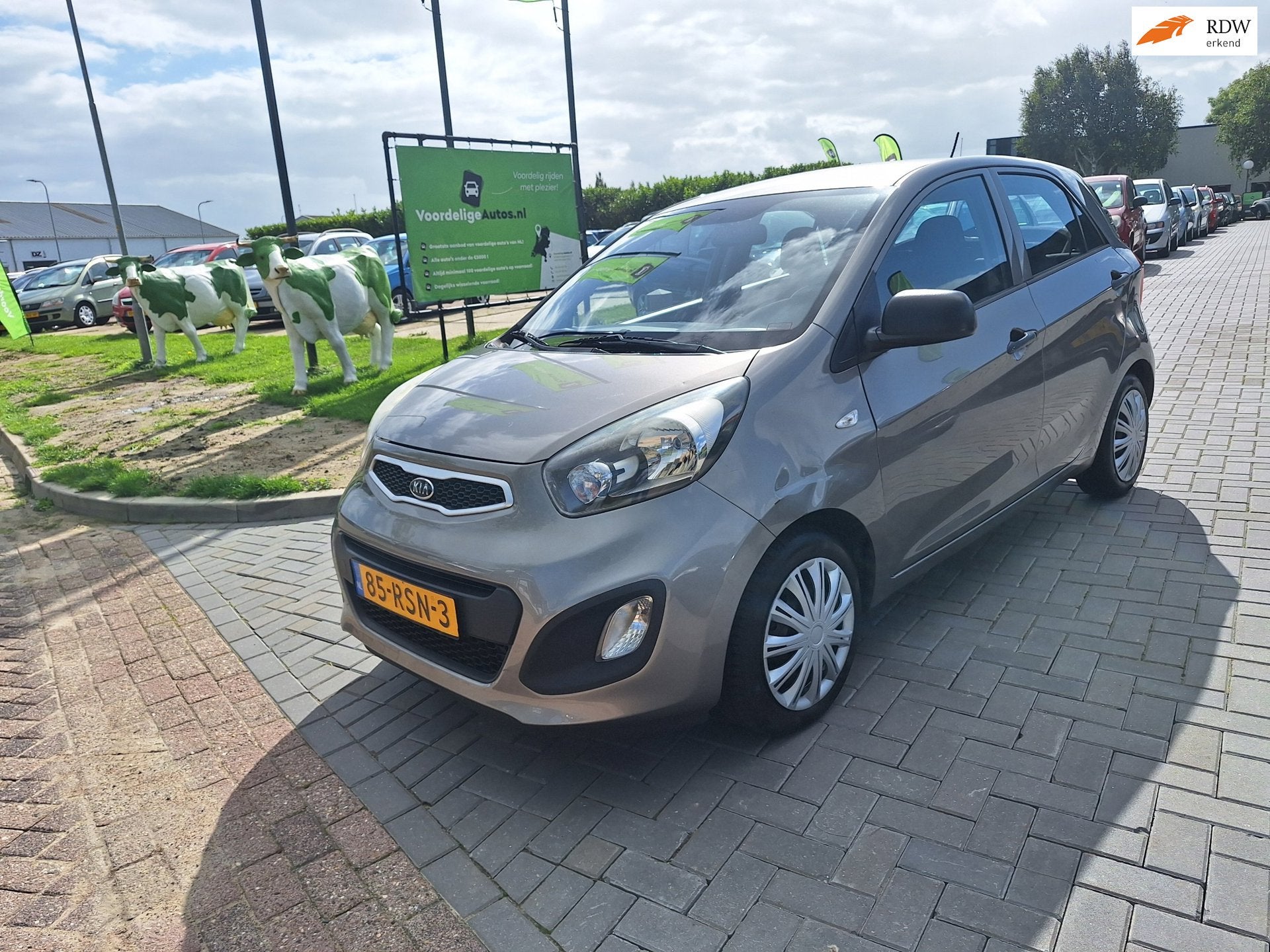 Kia Picanto 1.0 CVVT Airco / APK november 2027!, Voorwielaandrijving, Euro 5, Gebruikt, 400 kg