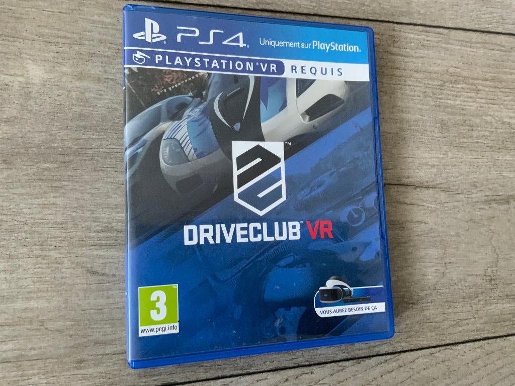 Playstation 4 - DriveClub VR PSVR Drive Club PS4, 1 speler, Racen en Vliegen, Virtual Reality, Ophalen of Verzenden
