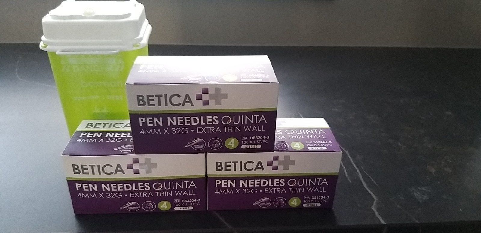 Naalden voor Insuline pen., Ophalen