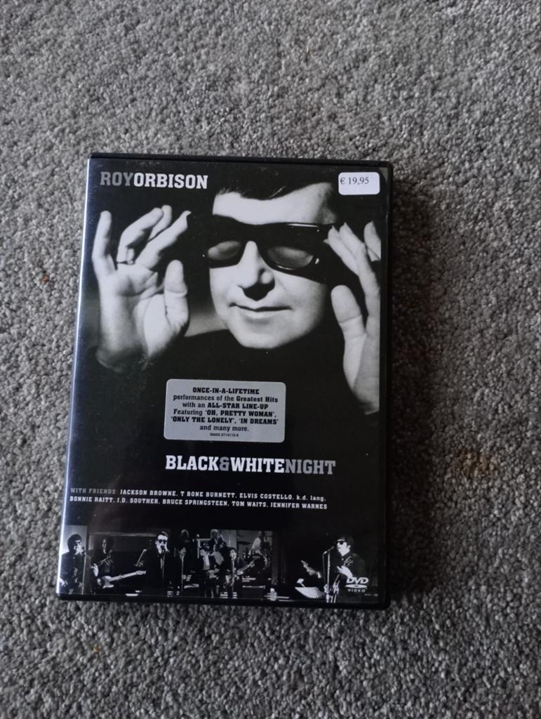 Roy Orbison Black en White Night dvd, Cd's en Dvd's, Alle leeftijden, Ophalen of Verzenden, Zo goed als nieuw, Muziek en Concerten