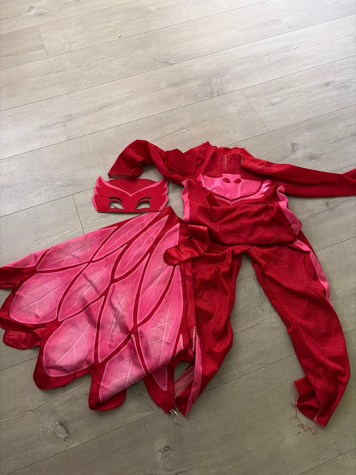 Pyjama helden,  PJ masks owlette Pak - kostuum, Ophalen of Verzenden, Gebruikt, 110 t/m 116, Jongen of Meisje