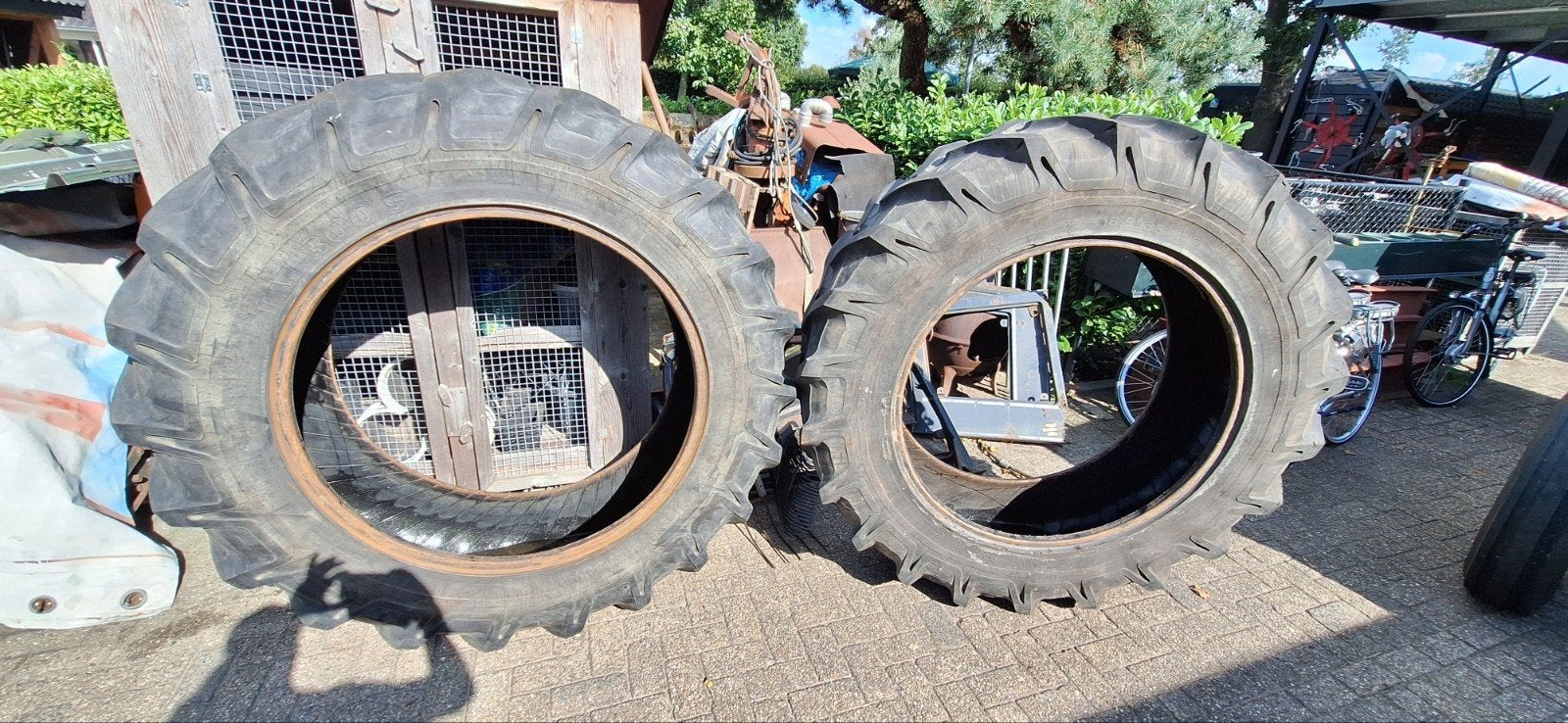 pirelli 16.9R38, Ophalen, Gebruikt