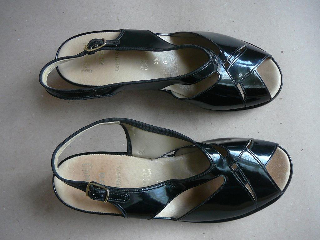zwarte open damesschoenen Jenny by Ara maat 5,5, Ophalen, Gedragen, Zwart