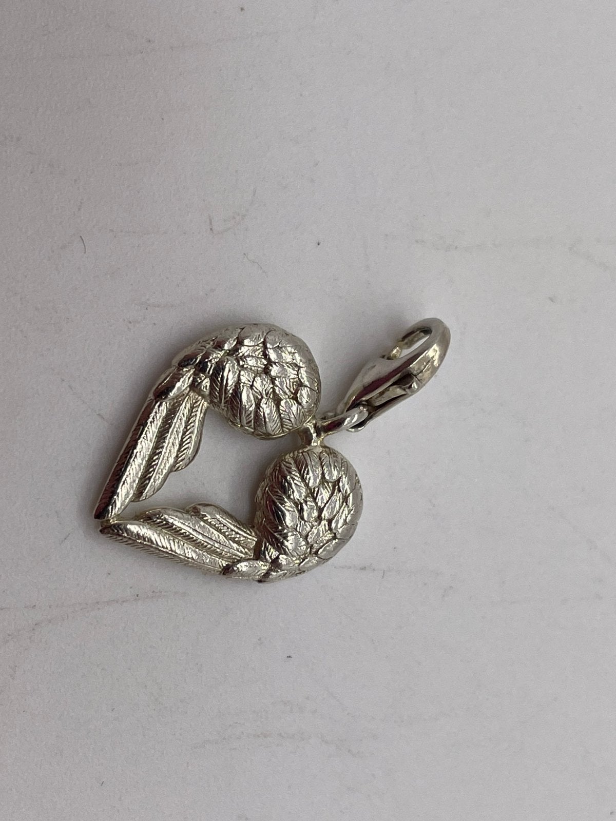 E450 Prachtige zilveren Thomas Sabo hanger / charm, Ophalen of Verzenden, X, Hart, Zilver