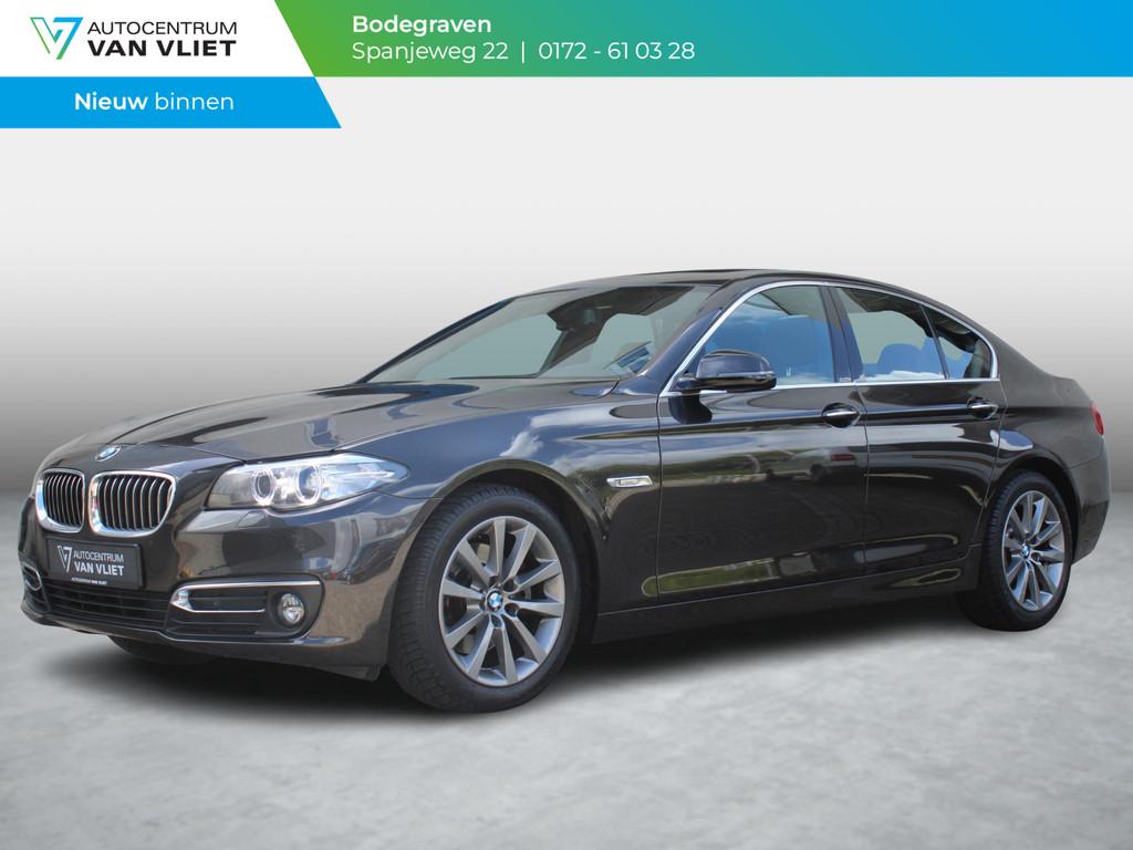BMW 5-serie 520i Luxury Edition | PANORMISCH SCHUIFDAK | LED, Auto's, Automaat, 12 maanden, Achterwielaandrijving, Gebruikt
