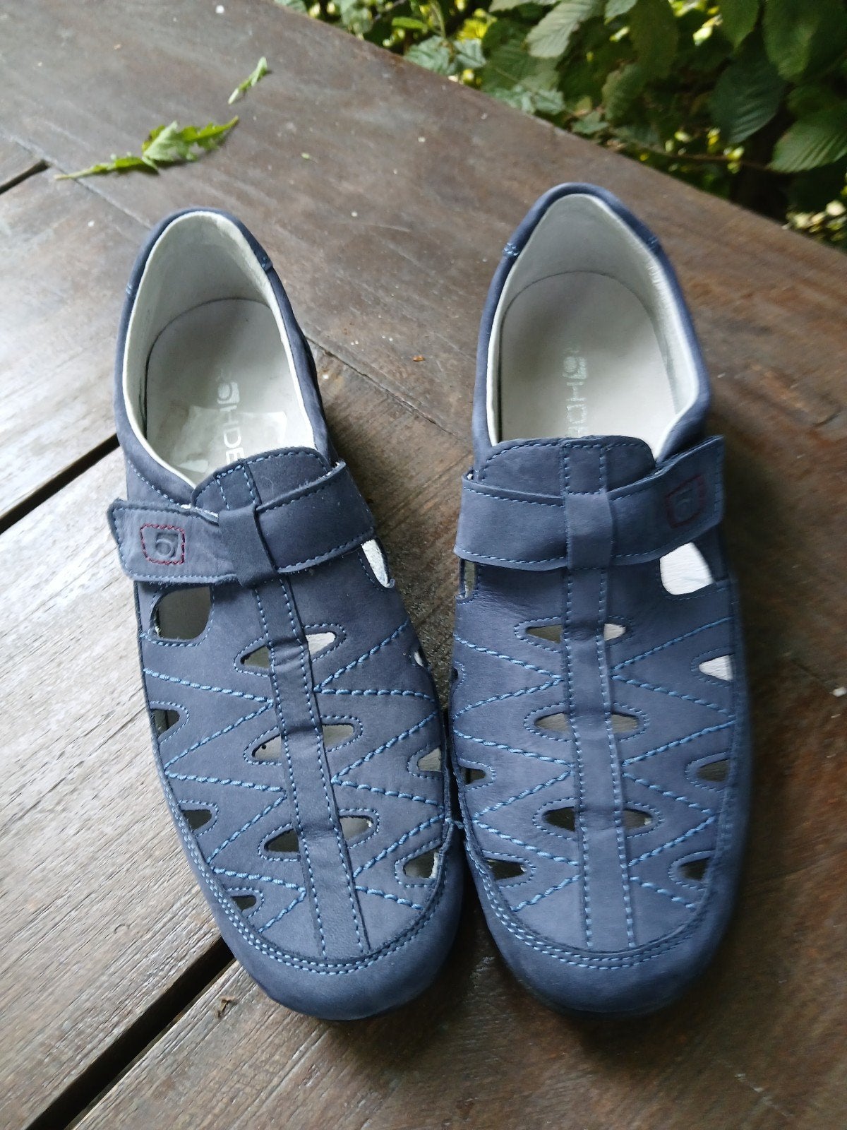 Prachtige blauwe schoenen van Rohde in maat 42., Ophalen, Blauw, Rohde, Sneakers of Gympen