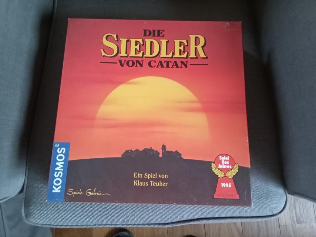 Kolonisten van Catan Duitse versie, Hobby en Vrije tijd, Gezelschapsspellen | Bordspellen, Ophalen of Verzenden, Zo goed als nieuw