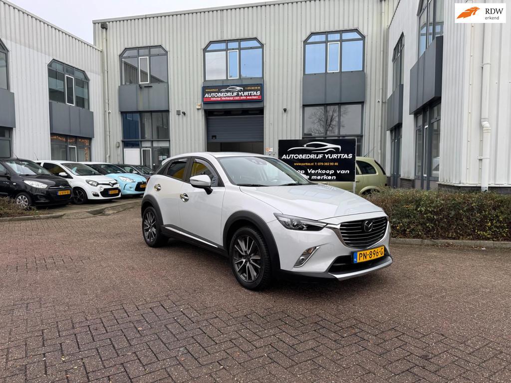 Mazda CX-3 2.0 SkyActiv-G 150 PK! GT-M 4WD AUTOMAAT!, Auto's, Automaat, 1998 cc, Gebruikt, Euro 6