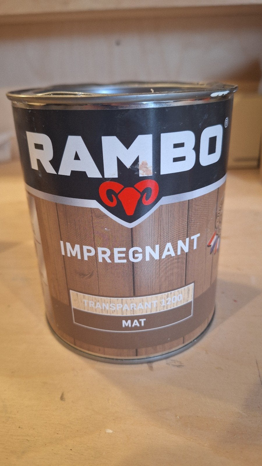Rambo Impregnant Transparant Mat - Houtbescherming, Ophalen of Verzenden