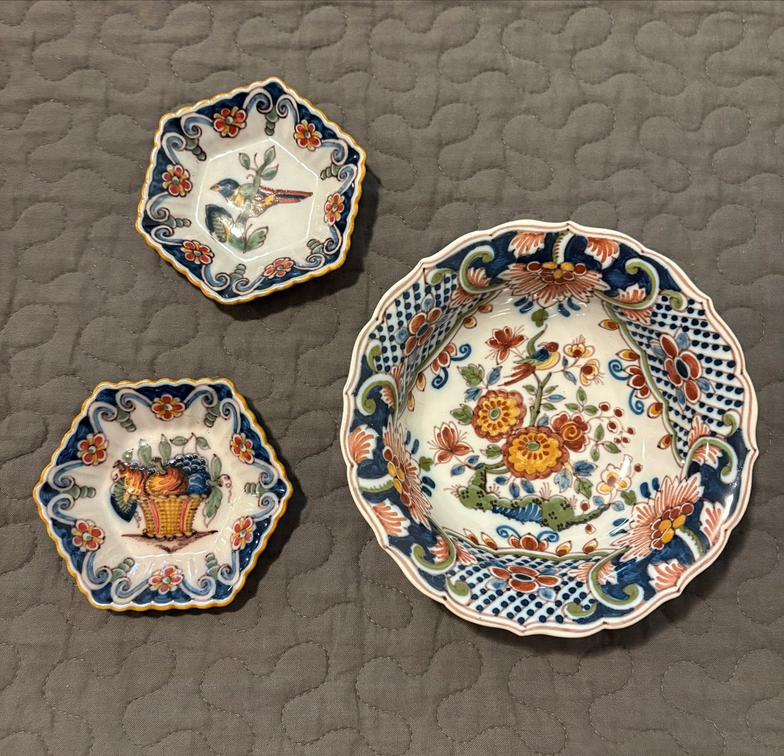 Makkumer Aardewerk Wandborden - Set van 3, Ophalen