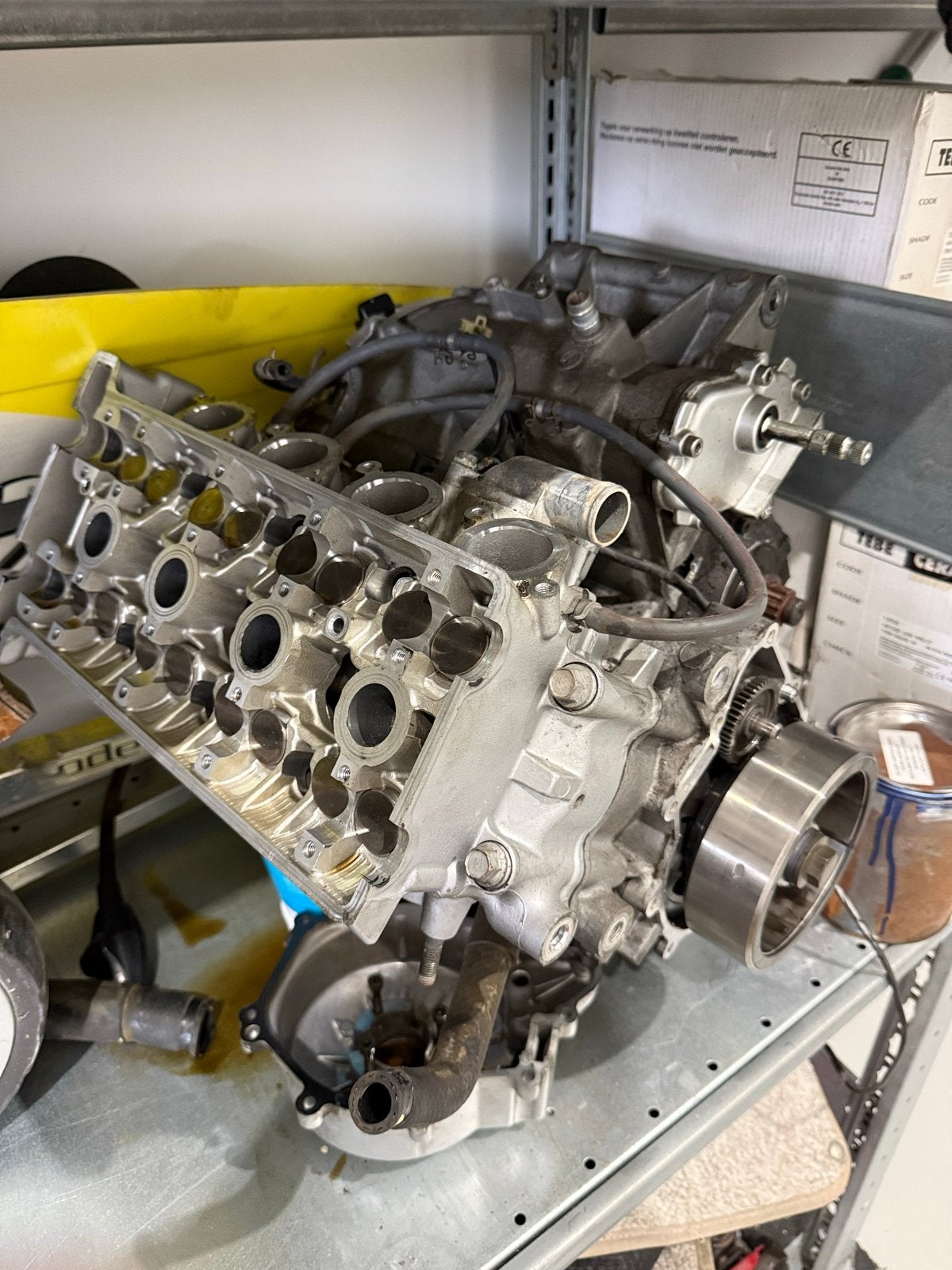 Motorblok onderdelen yamaha r6, Ophalen of Verzenden, Gebruikt