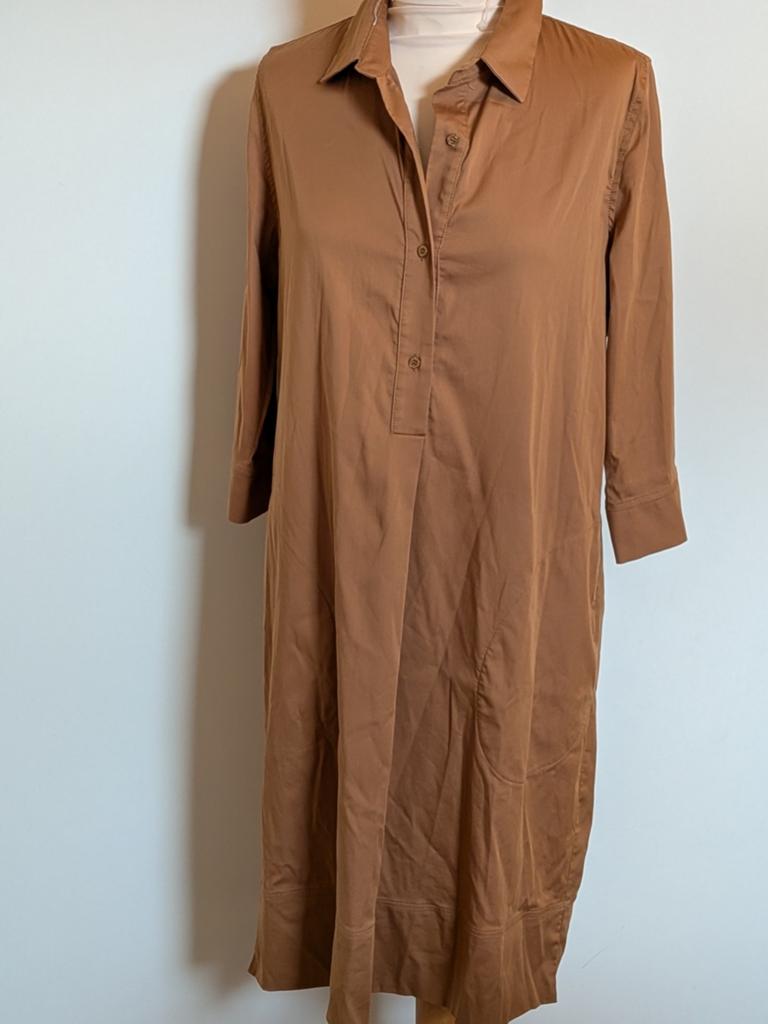 LaSalle Amsterdam Jurk Maat 38 (M) Bruin, Kleding | Dames, Maat 38/40 (M), Bruin, Ophalen of Verzenden, Zo goed als nieuw