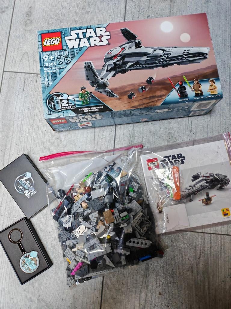 LEGO 75383 Darth Maul's Sith Infiltrator incl. sleutelhanger, Ophalen, Star Wars, Lego, Zo goed als nieuw