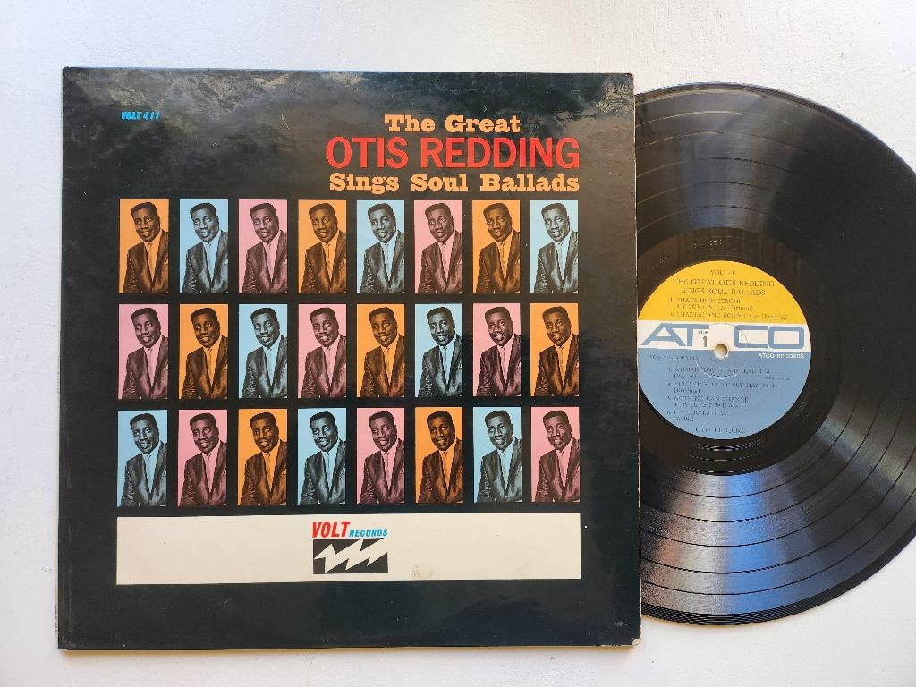 LP Otis Redding - The Great Otis Redding Sings Soul Ballads, Cd's en Dvd's, Vinyl | R&B en Soul, Gebruikt, Ophalen of Verzenden