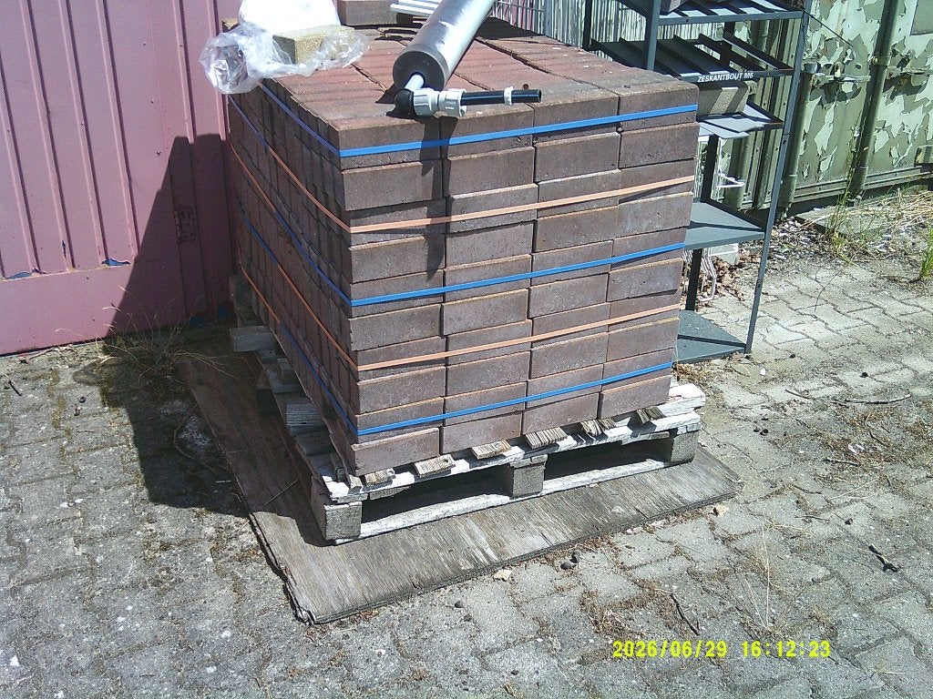 Betonklinkers klinkers, straatstenen., Tuin en Terras, Tegels en Klinkers, Ophalen, Klinkers, Zo goed als nieuw, 10 m² of meer