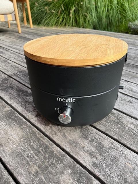 Mestic Mini Chef MB-100 gas BBQ, Ophalen of Verzenden, Zo goed als nieuw, Mestic
