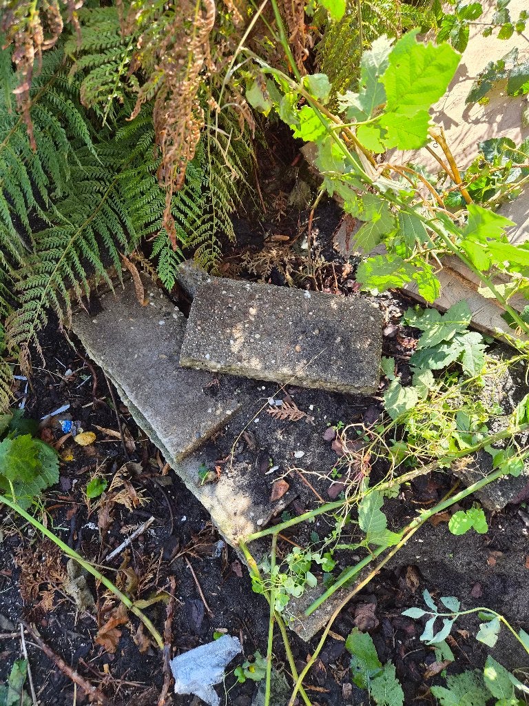 Gebruikte stenen voor tuin of bestrating, Ophalen, Gebruikt, Overige typen, Minder dan 5 m²