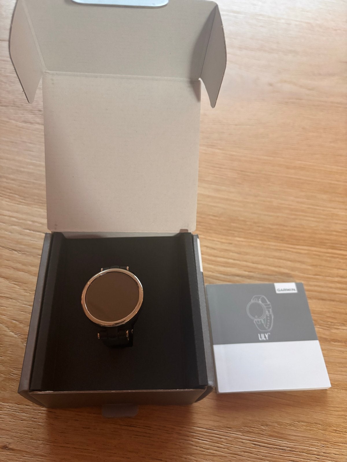Garmin Lily Smartwatch - Zo goed als nieuw, Hartslag, Zwart, Ophalen of Verzenden, Zo goed als nieuw