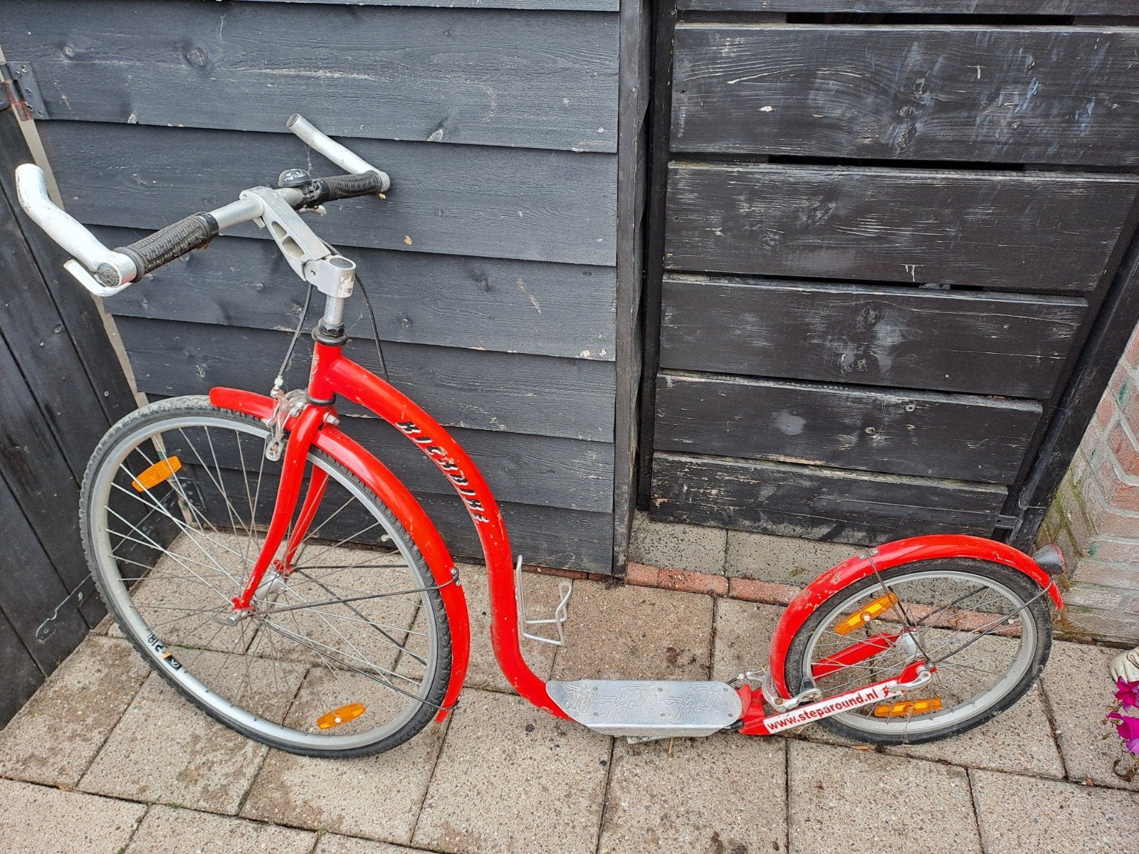 step voor volwassene, Fietsen en Brommers, Ophalen, Gebruikt, Gewone step