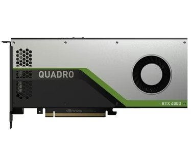 nvidia quadro rtx 4000, Computers en Software, Ophalen of Verzenden, Zo goed als nieuw, GDDR6, PCI-Express 3