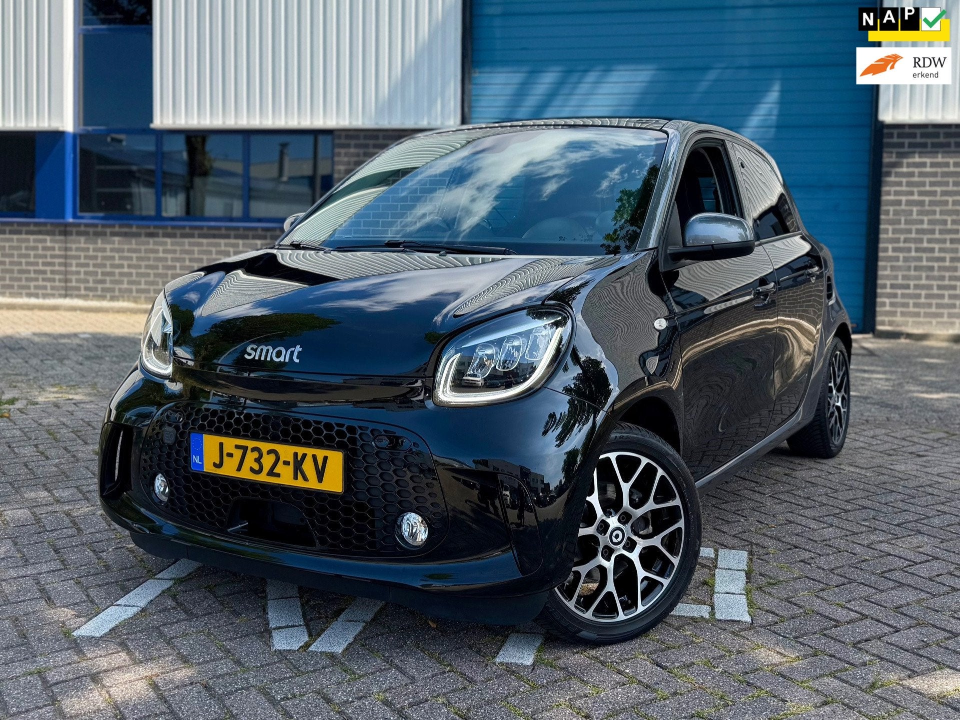 Smart Forfour EQ Comfort PLUS 18 kWh * STOELVERWARMING * PAN, Auto's, Smart, Automaat, Automatische klimaatregeling, Achterwielaandrijving