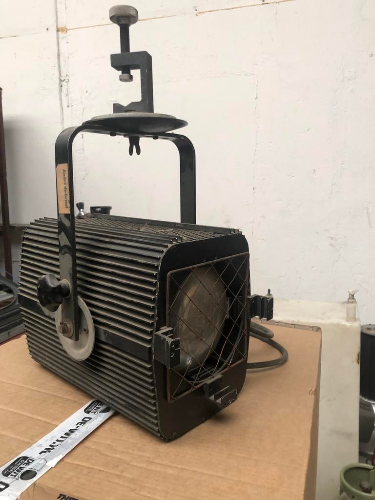ADB THH 650 Theaterlamp - Vintage Podiumspot, Ophalen of Verzenden, Gebruikt
