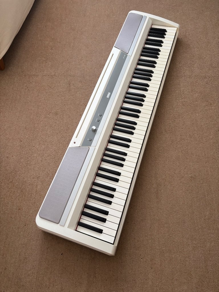 Korg witte elektrische piano, Ophalen, Zo goed als nieuw, Wit, Piano