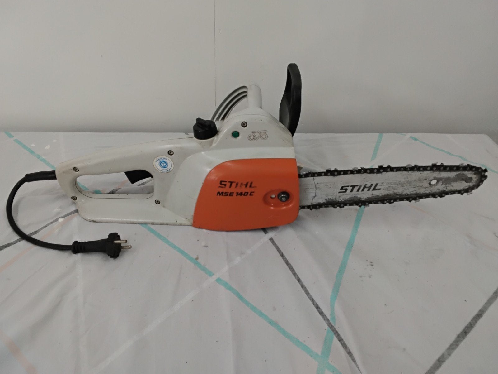 stihl goed werkende kettingzaag, Ophalen, Gebruikt