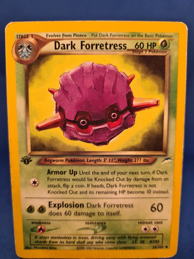 Dark Forretress 35/105 - Neo Destiny (1st edition), Verzenden, Gebruikt