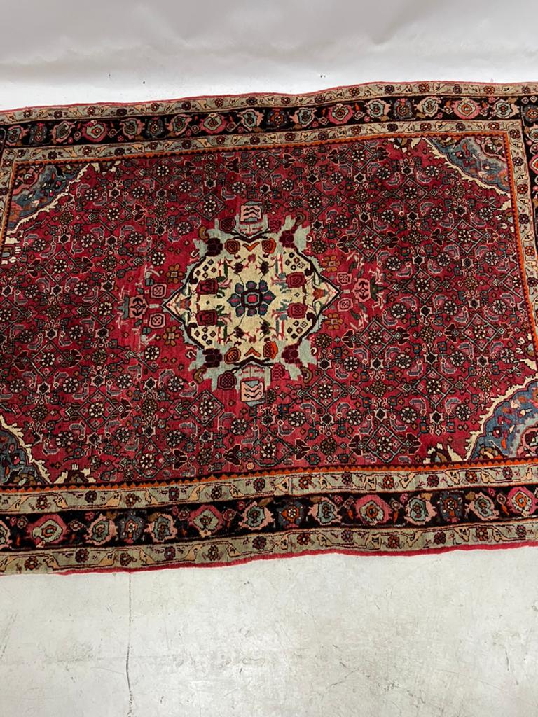 Oud perzische tapijt, Gebruikt, 200 cm of meer, Ophalen of Verzenden, Rechthoekig