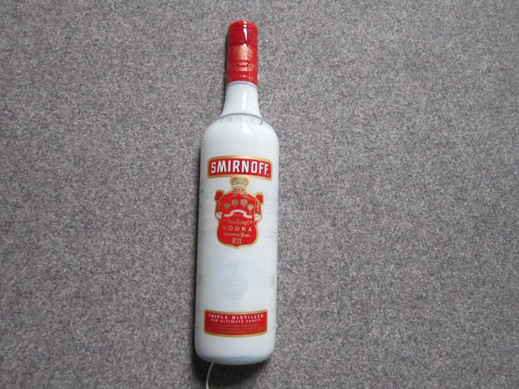 SMIRNOFF LAMP LICHTRECLAME, Ophalen, Zo goed als nieuw, Lichtbak of (neon) lamp