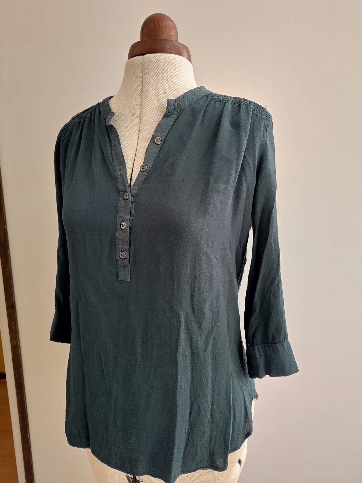 Groene blouse maat 34, Atmosphere, Ophalen of Verzenden, Maat 34 (XS) of kleiner, Gedragen