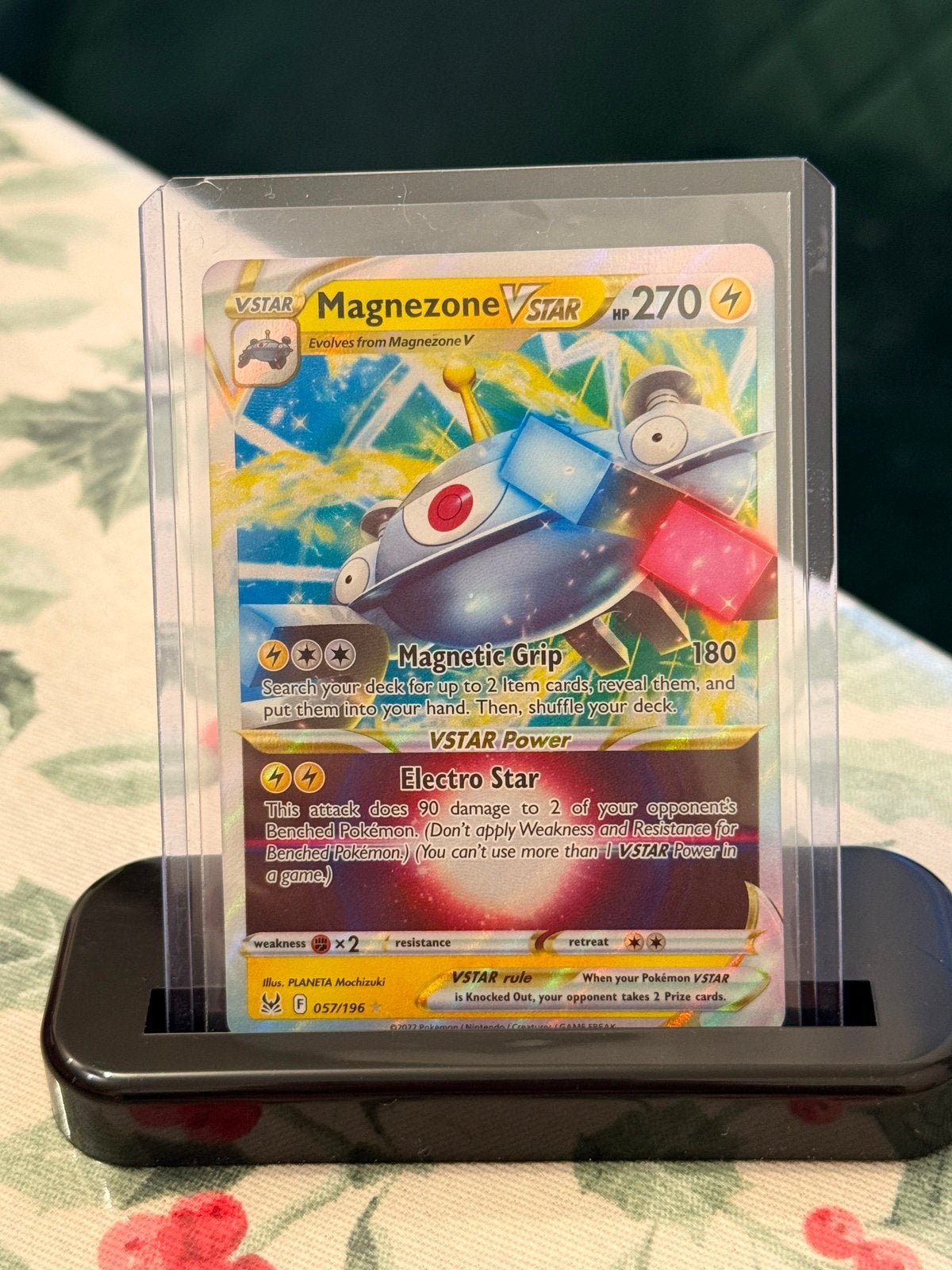 Magnezone VSTAR #57 Pokemon Lost Origin, Ophalen of Verzenden, Nieuw, Losse kaart