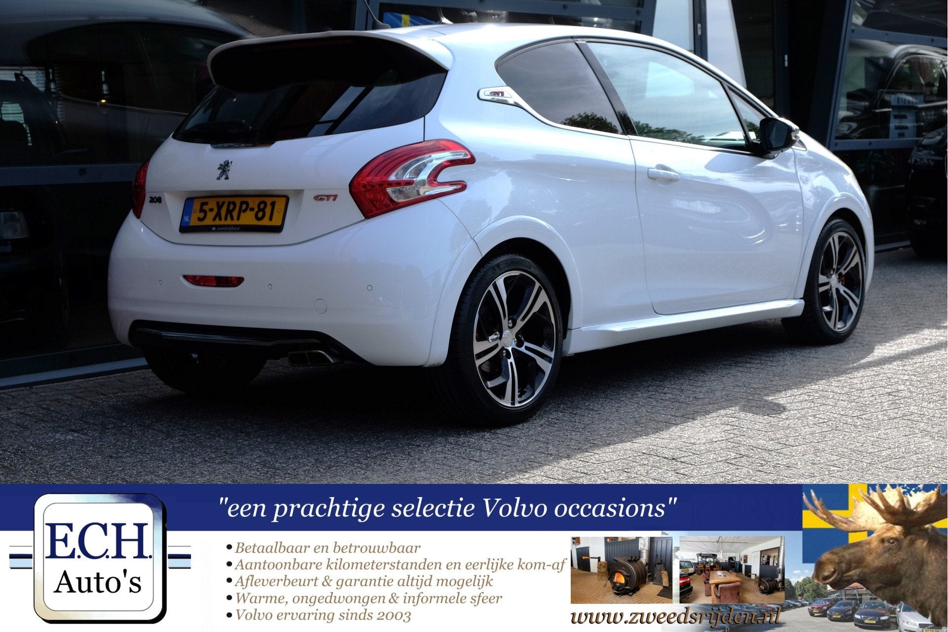 Peugeot 208 1.6 THP GTi 200 pk (bj 2013), Voorwielaandrijving, Euro 5, Gebruikt, Met garantie (alle)
