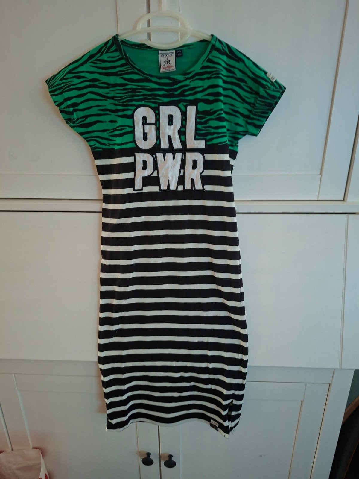 Retour GRL PWR jurk maat 9/10 (ca. 134/140), Ophalen, Gebruikt