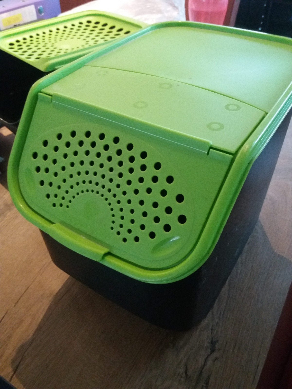 tupperware aardappels en uien smart nieuw  voor 50 euro, Huis en Inrichting, Ophalen, Bewaardoos, Stapelbaar, Nieuw