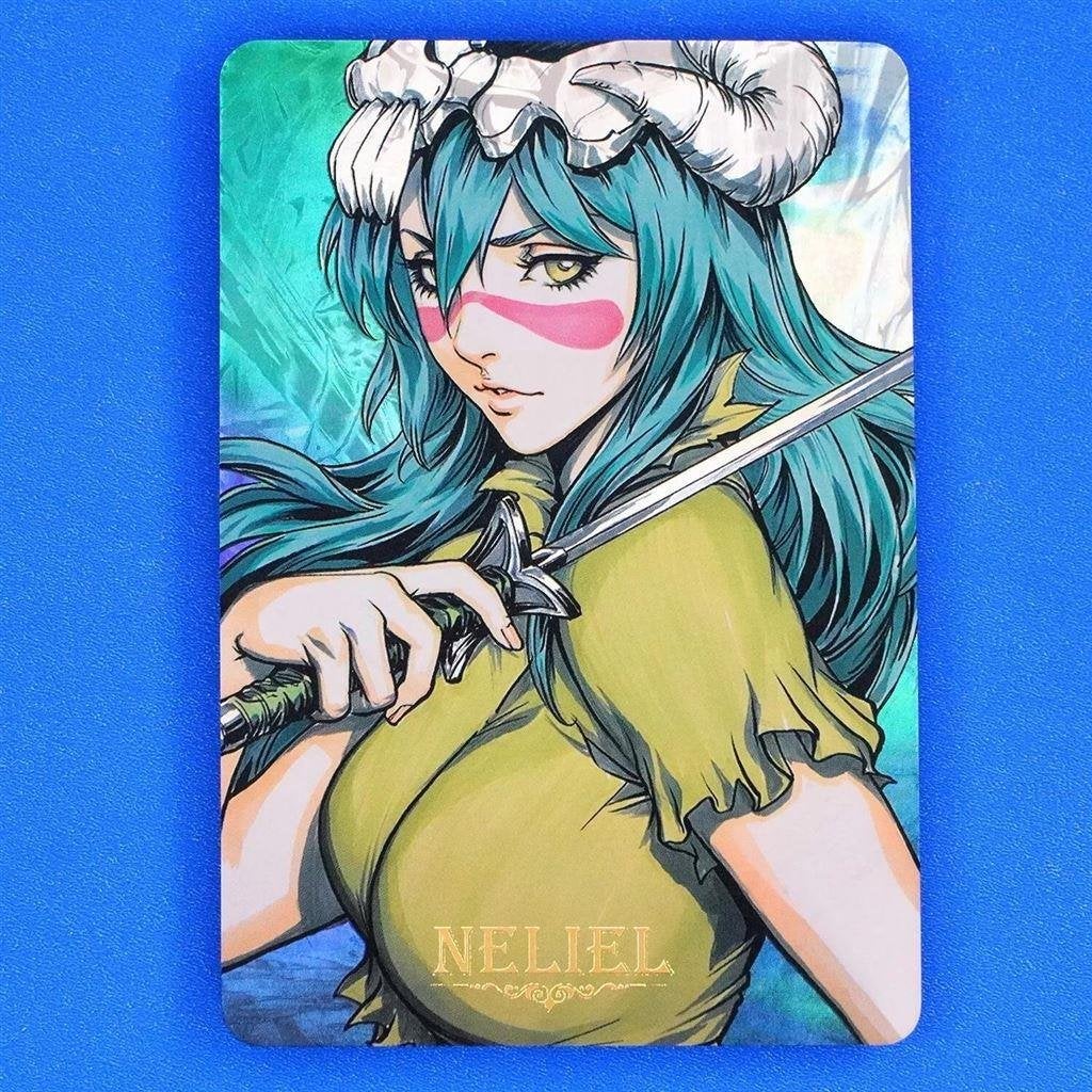 Bleach Neliel Anime Rainbow Foil Holo Trading Card, Verzenden, Kuifje, Nieuw, Beeldje of Figuurtje