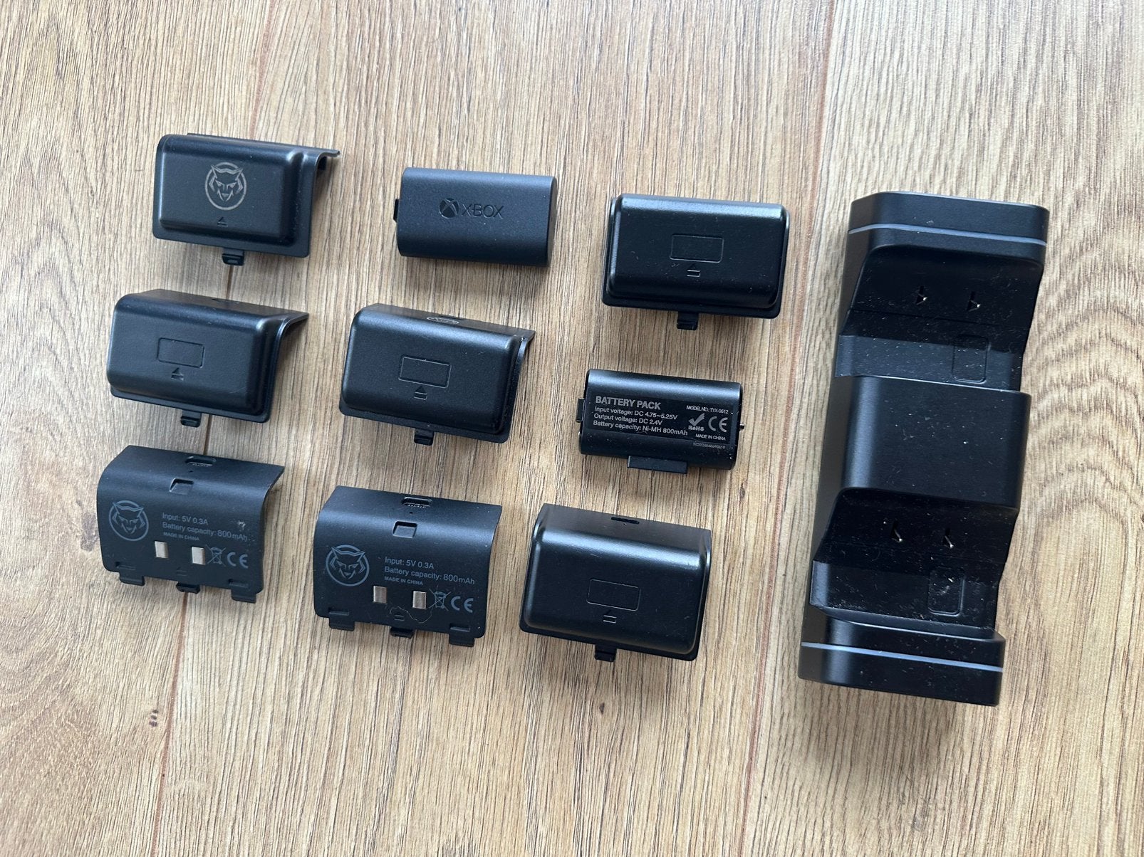 9x battery packs voor xbox one & series X/S (één koop)!!!, Ophalen of Verzenden, Zo goed als nieuw