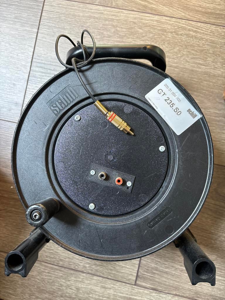 Schill GT 235.S0 RCA Interlink Kabelhaspel - 10m+, Ophalen of Verzenden, Gebruikt, 10 meter of meer, Interlink-kabel